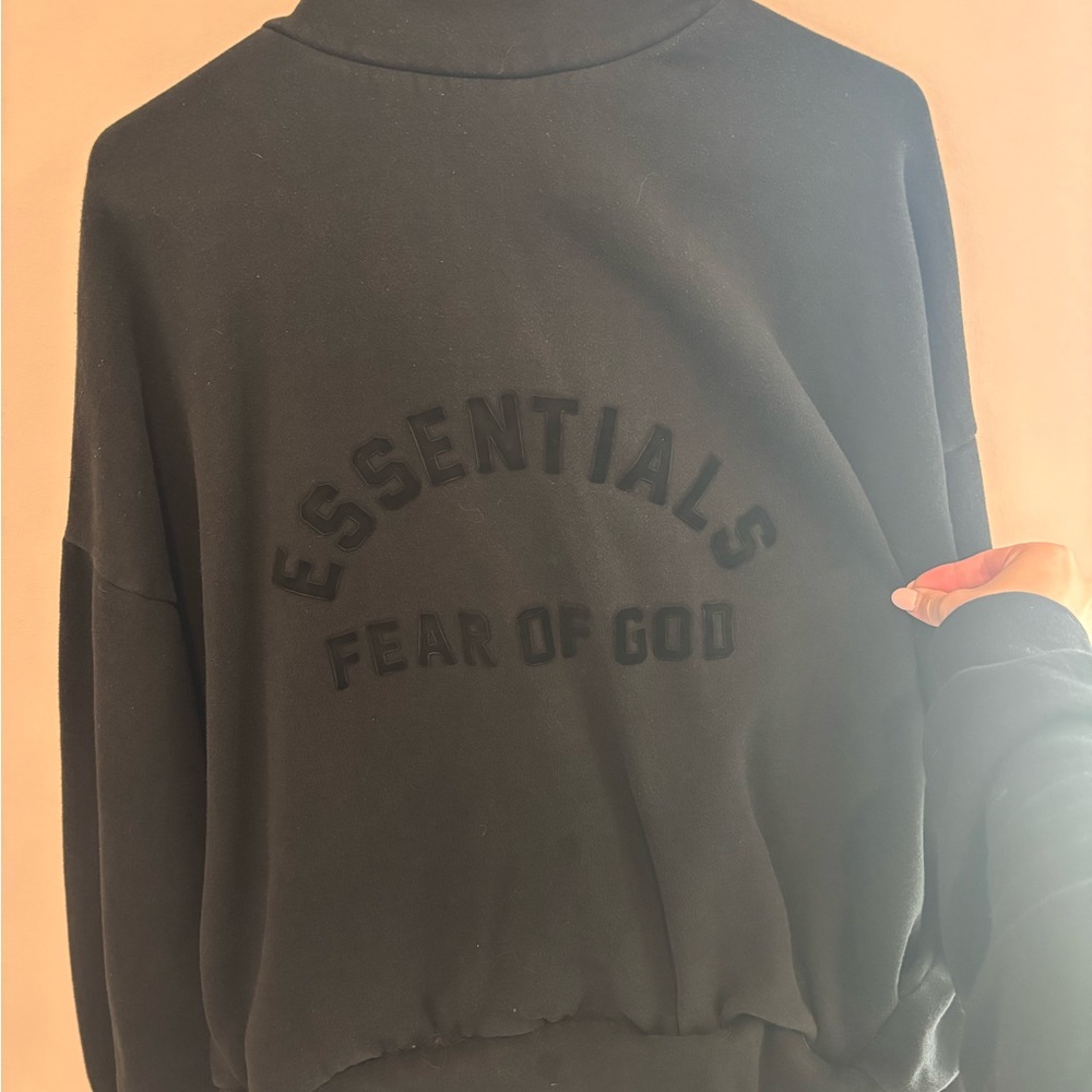 Essentials Black Hoodie